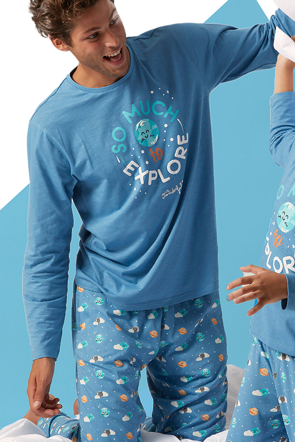 Pijama Hombre Azul - Comprar en Scotfield